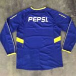 Retro Boca Juniors 2003/04 Home Long Sleeve Jersey - Image 4