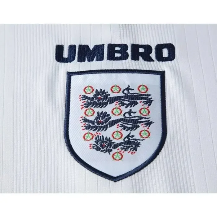 England 1996/97 Home Long Sleeves Retro Jersey
