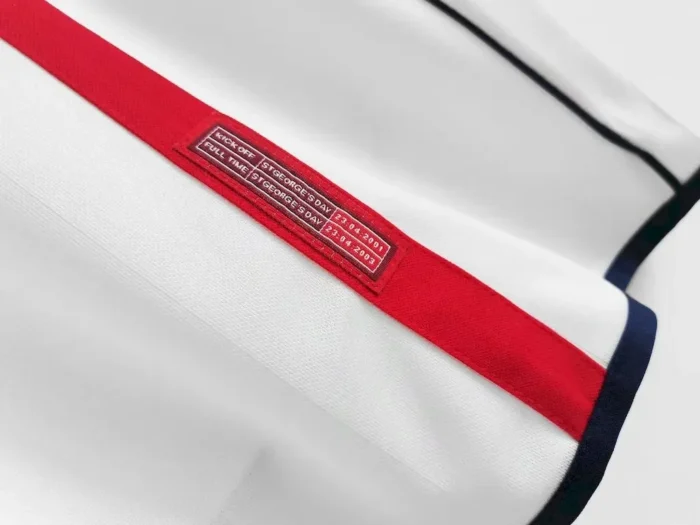 England 2001/03 Home Retro Jersey