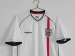 England 2001/03 Home Retro Jersey
