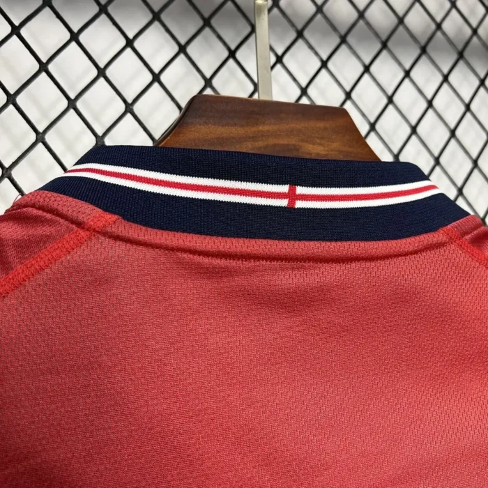 England 2002 Away Retro Jersey (Double-sided)