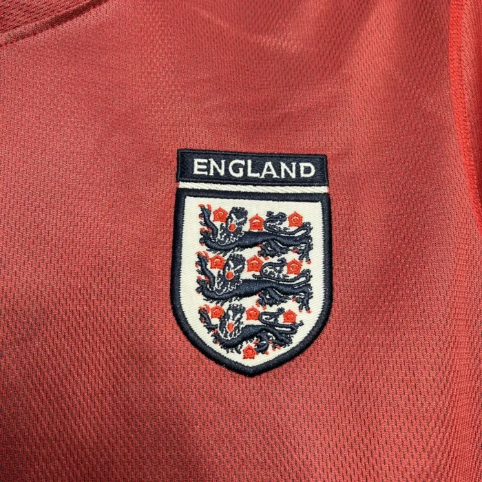 England 2002 Away Retro Jersey (Double-sided)