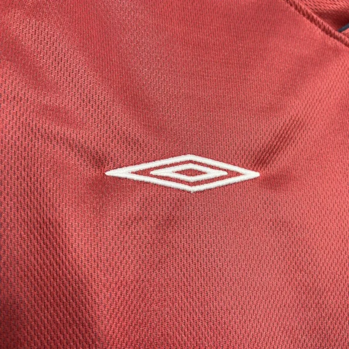 England 2002 Away Retro Jersey (Double-sided)