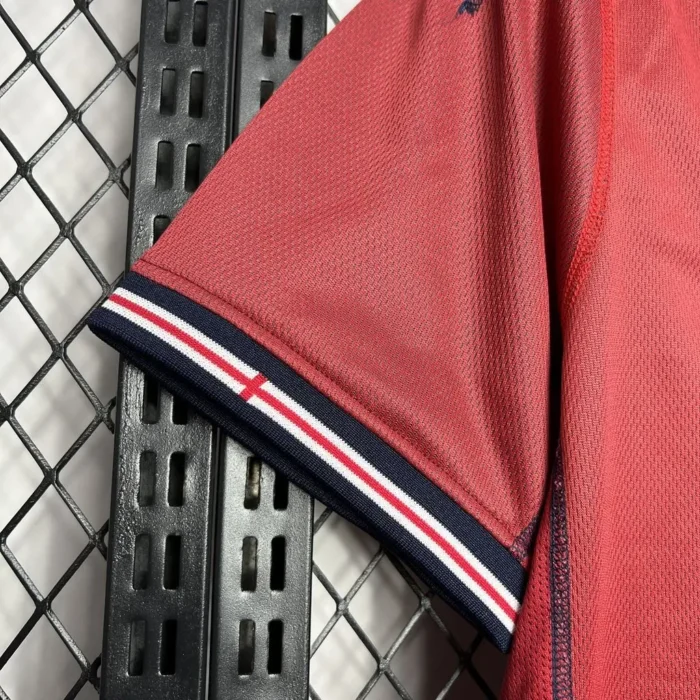 England 2002 Away Retro Jersey (Double-sided)