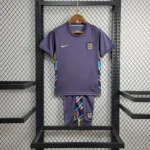 England 2024/25 Euro Away Kids Kit