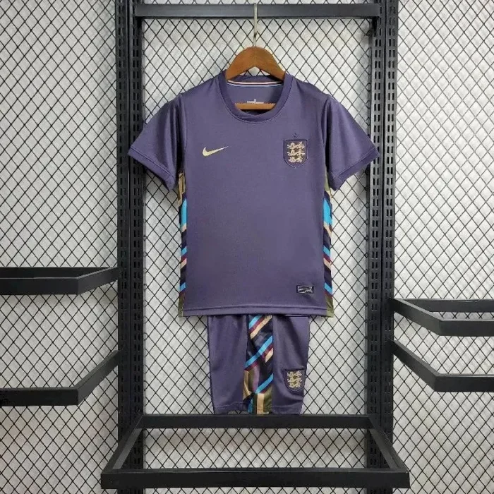 England 2024/25 Euro Away Kids Kit