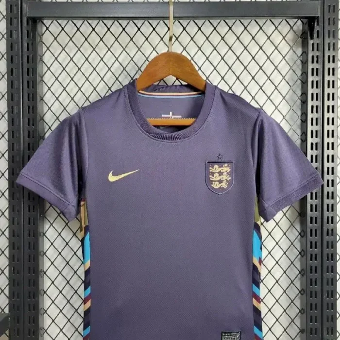 England 2024/25 Euro Away Kids Kit