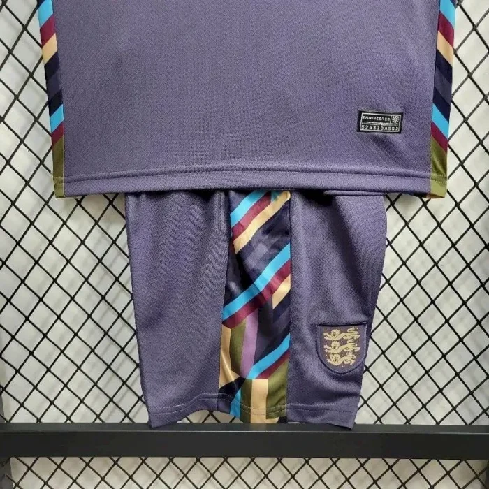 England 2024/25 Euro Away Kids Kit