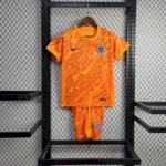 England 2024/25 Euro Goalkeeper Jersey Kids Kit