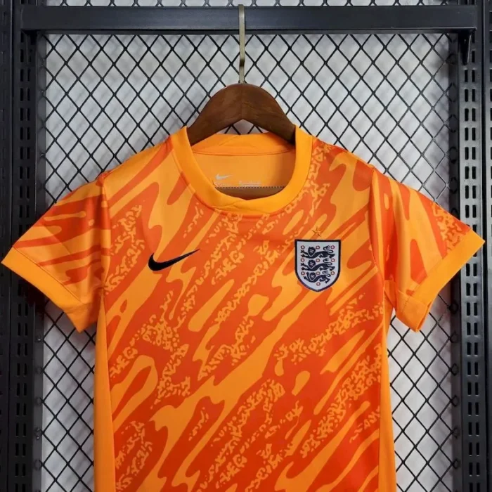 England 2024/25 Euro Goalkeeper Jersey Kids Kit