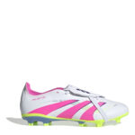 adidas Predator Firm Ground Football Boots – White/Pink – view 7
