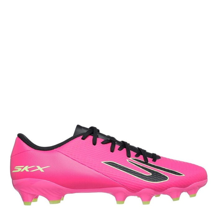 Skechers Skx.2 Firm Ground Football Boots – Pink/Black – view 3