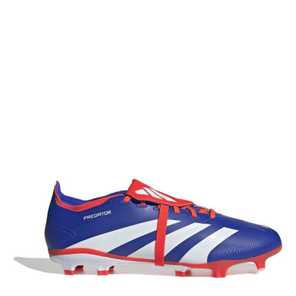adidas Predator Firm Ground Football Boots – Blue/Wht/Red