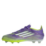 adidas F50 Junior Firm Ground Football Boots – Purple/White – view 2