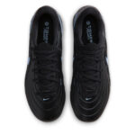Nike Tiempo Junior Firm Ground Football Boots – Black/Blue – view 6
