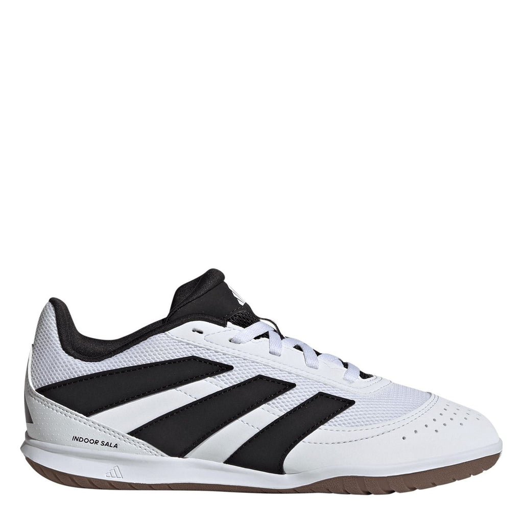 adidas Predator Junior Indoor Football Boots – White/Blk/Lemon