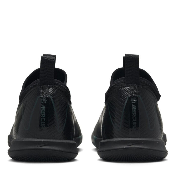 Nike Zoom Mercurial Vapor 16 Junior Turf Football Boots – Black/Green – view 6