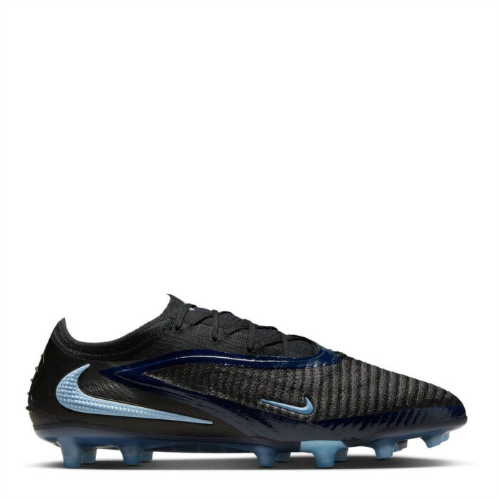 Nike Phantom 6 Low Turf Football Boots – Black/Black – view 7