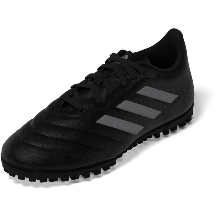 adidas Goletto Junior Turf Football Boots – Black/Black NB – view 2