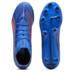 Puma Womens Ultra 5 Firm Ground Football Boots – Blue/White – view 3