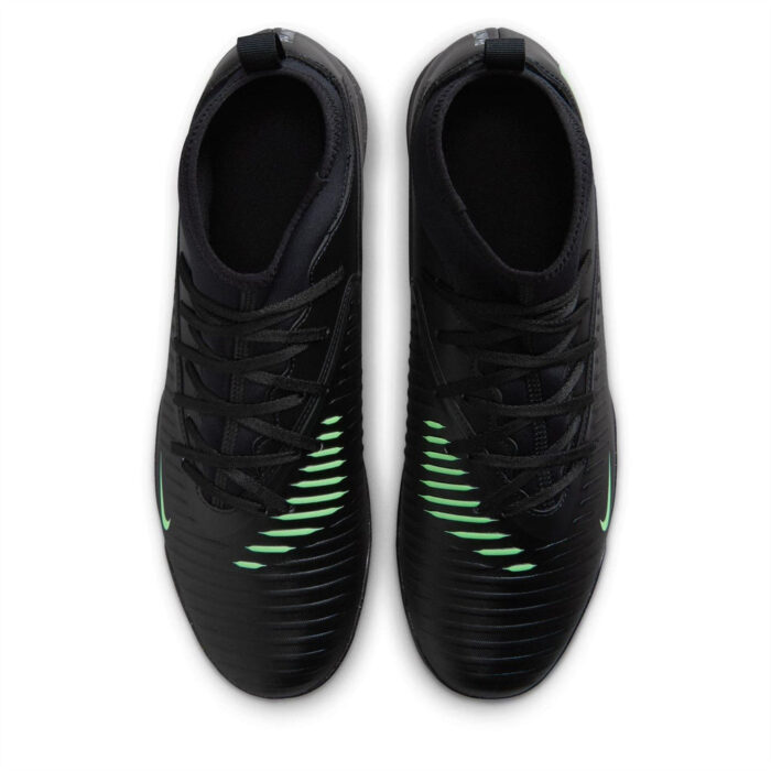Nike Phantom 6 Turf Football Boots – Black/Green – view 6