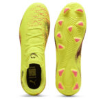 Puma Future 8 Firm Ground Football Boots – Yellow/Black - Image 3