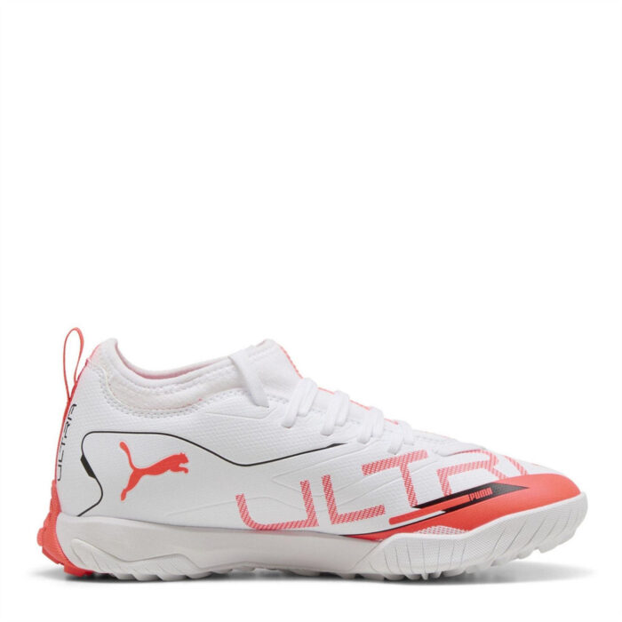 Puma Ultra 5 Junior Turf Football Boots – White-Bl – view 4