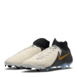 Nike Phantom Luna Ii Firm Ground Football Boots – White/Blk/Gold – view 4