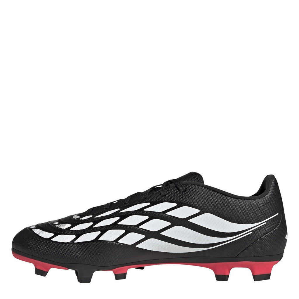 adidas Predator Firm Ground Football Boots – Black/Red – view 2