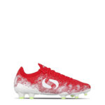Sondico Blaze Junior Firm Ground Football Boots – Red/White