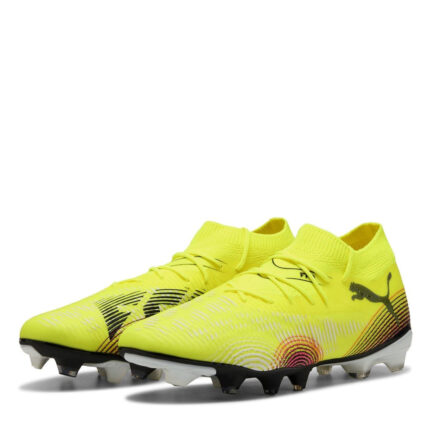 Puma Future 8 Firm Ground Football Boots – Yellow/Black