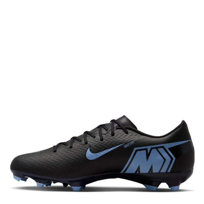Nike Zoom Mercurial Vapor 16 Firm Ground Football Boots – Black/Blue – view 8