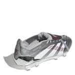 adidas Predator Firm Ground Football Boots – White/Red – view 4