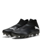 Puma Future 7 Firm Ground Football Boots – Black/White
