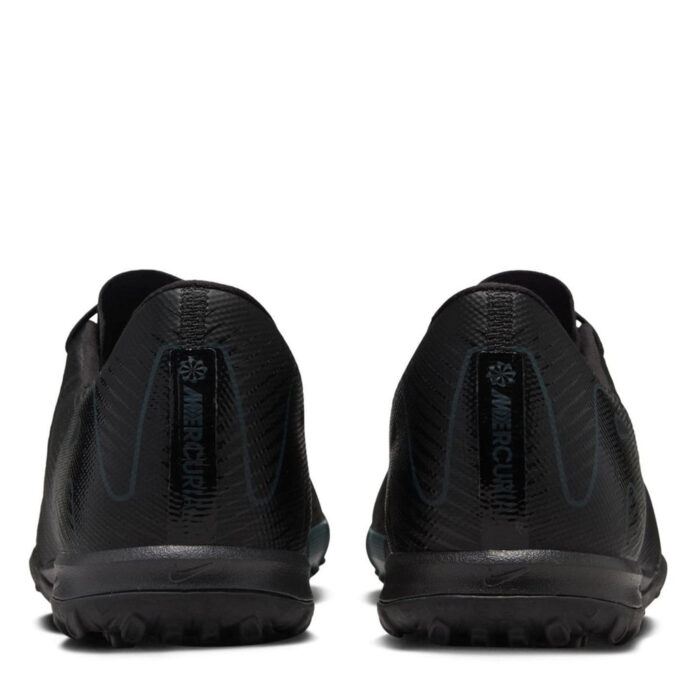 Nike Mens Zoom Mercurial Vapor 16 Turf Football Boots – Black/Green – view 6