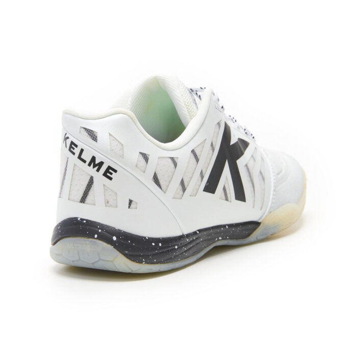 Kelme All Indoor Football Boots – White/Black - Image 6