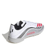 adidas F50 Messi Junior Turf Football Boots – White/Red – view 4