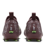 Nike Zoom Mercurial Vapor 16 Junior Firm Ground Football Boots – Plum/Silver – view 5