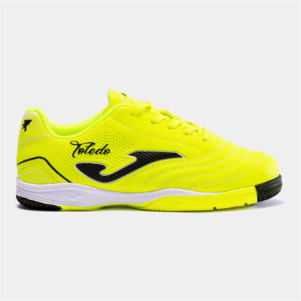 Joma Toledo Low Top Flat Heel Junior Indoor Football Boots – Yellow/Black
