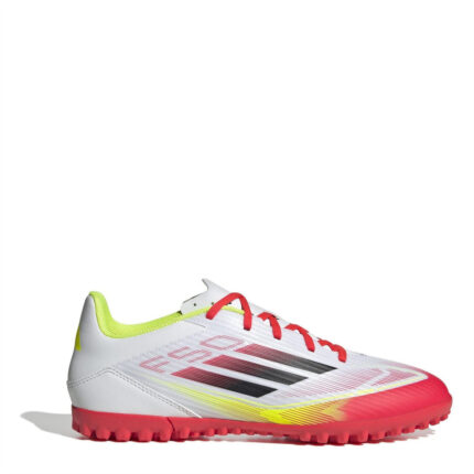 adidas F50 Turf Football Boots – White/Red