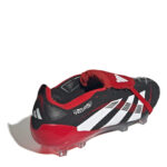 adidas Predator Firm Ground Football Boots – Red/Black – view 4