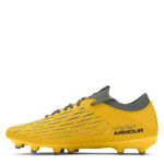 Under Armour Magnetico Junior Firm Ground Football Boots – Yellow - Image 2