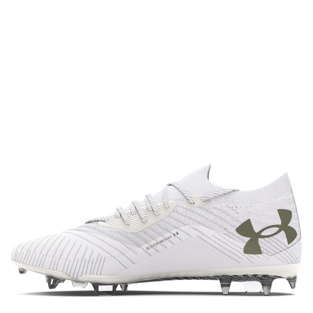 Under Armour Womens Armour Shadow Firm Ground Football Boots – White – view 2