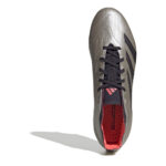 adidas Predator 24 Firm Ground Football Boots – Silver/Black – view 5
