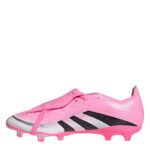 adidas Predator Firm Ground Football Boots – Pink/White – view 2