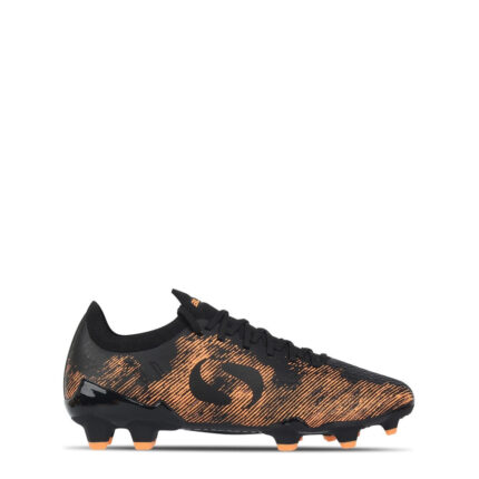Sondico Blaze Junior Firm Ground Football Boots – Black/Orange