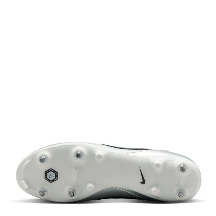 Nike Premier 3 Anti Clog Soft Ground Football Boots – Silver/Black – view 3