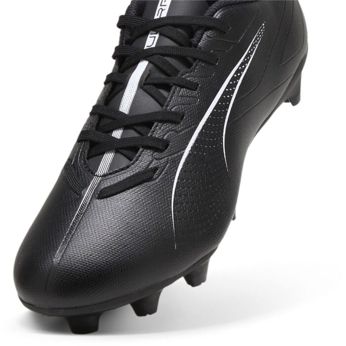 Puma Ultra 5 Firm Ground Football Boots – Black/White – view 6
