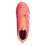 adidas Predator 3 Junior Firm Ground Football Boots – Orange/White - Image 5
