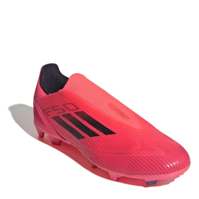 adidas F50 Firm Ground Football Boots – Pink/Black – view 3